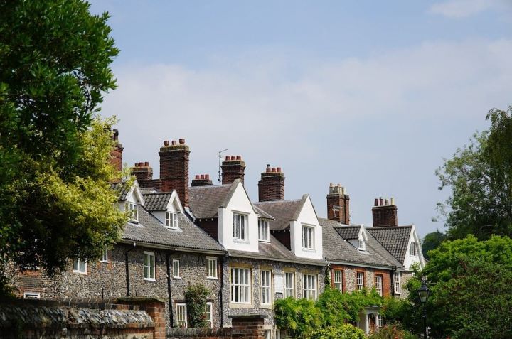 Housing and living in Norwich | Row of houses in Norwich
