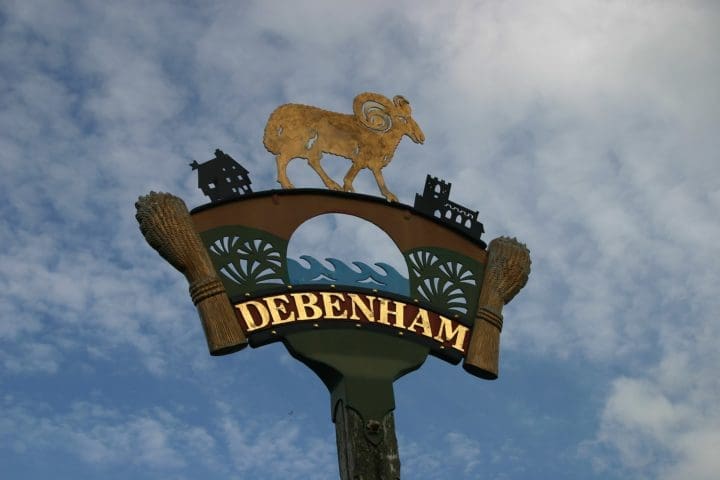 Debenham village sign